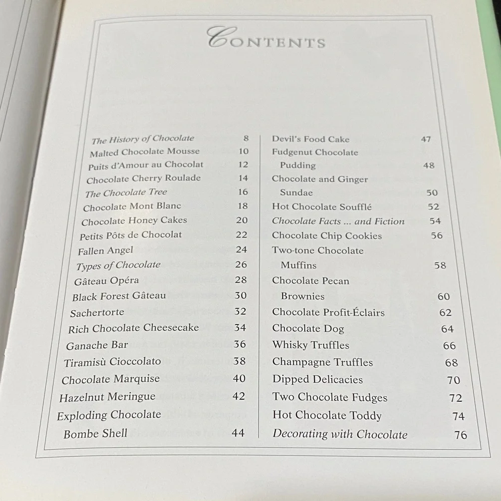 Williams Sonoma Chocolate Cookbook Duo